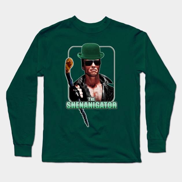 The Shenanigator Long Sleeve T-Shirt by Popcorn Jam